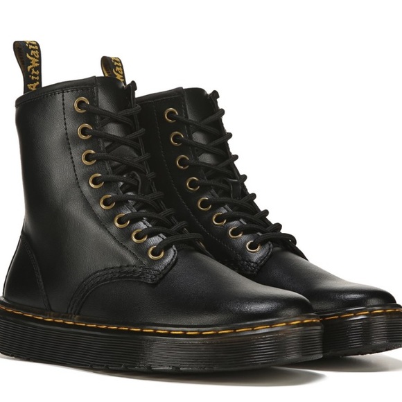 Dr. Martens Shoes Doc Martens Black Zavala Combat Boot Size 7